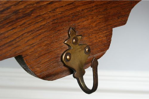 fig 5. French Provincial 3ft 11” Wall Hanging Rack (Circa 1850)