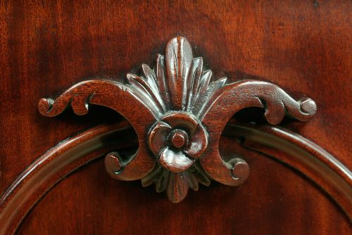fig 6. Pair of Large Victorian Mahogany Bedside Cupboards (Circa 1870)