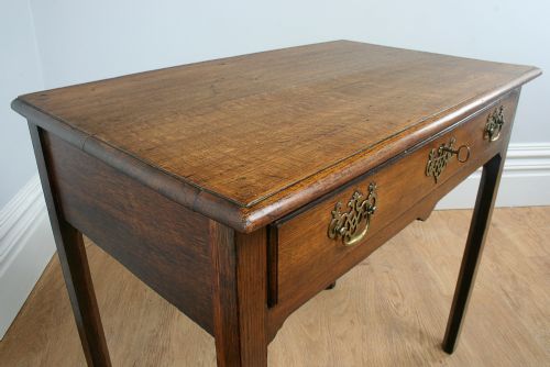 fig 3. George III English Oak Side Table (Circa 1780)