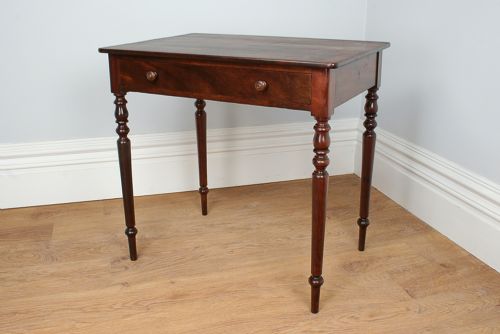 fig 2. French Mahogany Side Table (Circa 1860)