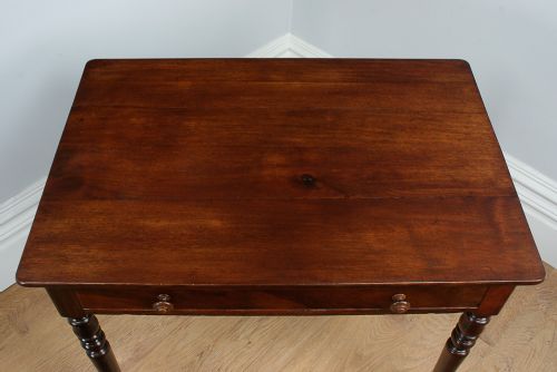 fig 3. French Mahogany Side Table (Circa 1860)