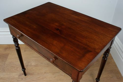 fig 4. French Mahogany Side Table (Circa 1860)