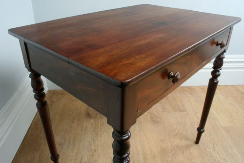 fig 5. French Mahogany Side Table (Circa 1860)