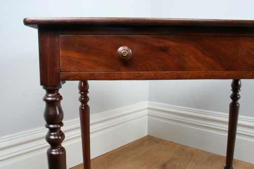 fig 7. French Mahogany Side Table (Circa 1860)
