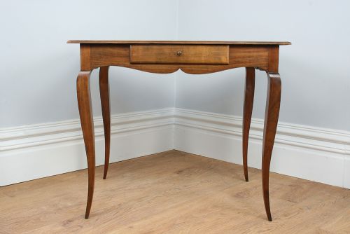 fig 1. French Cherry Wood Side Table (Circa 1830)
