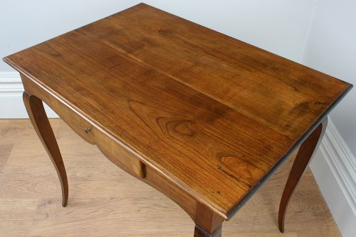 fig 4. French Cherry Wood Side Table (Circa 1830)