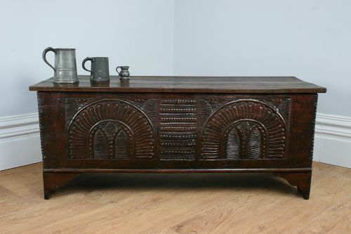 fig 1. Charles I English Sword Chest (Circa 1630)