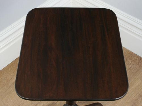 fig 2. Antique George III Mahogany Wine Tripod Table (Circa 1800)