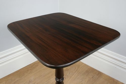 fig 3. Antique George III Mahogany Wine Tripod Table (Circa 1800)