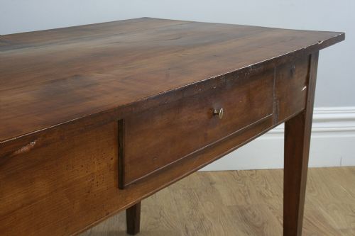 fig 5. French 4½” Wide Cherry-wood Farmhouse Refectory Table (Circa 1850)