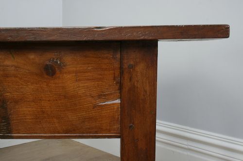 fig 6. French 4½” Wide Cherry-wood Farmhouse Refectory Table (Circa 1850)