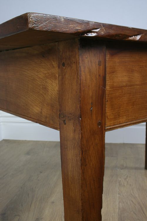 fig 8. French 4½” Wide Cherry-wood Farmhouse Refectory Table (Circa 1850)