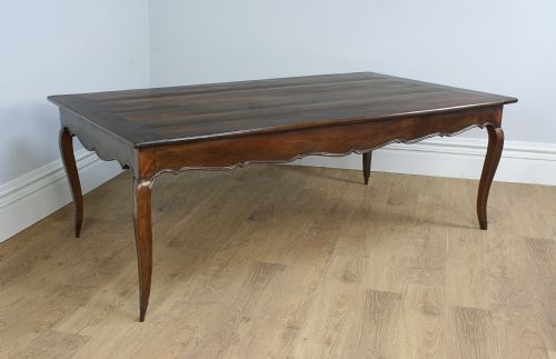 Large French 7ft X 4ft Cherry Wood Refectory Table (Circa 1820)