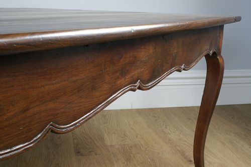 fig 8. Large French 7ft x 4ft Cherry Wood Refectory Table (Circa 1820)