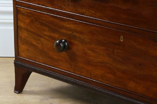 fig 6. Flame Mahogany William IV Linen Press Hanging Cupboard (Circa 1835)