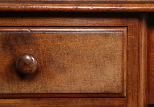 fig 9. Victorian 4ft Mahogany Desk by James Lamb of Manchester (Circa 1860)