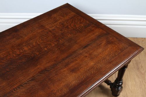 fig 5. French Provincial Oak Rectangular Coffee Table (Circa 1850)
