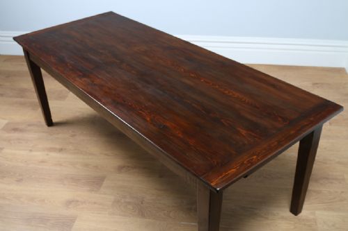 fig 2. French 7ft 2” Pine Farmhouse Refectory Table (Circa 1850)