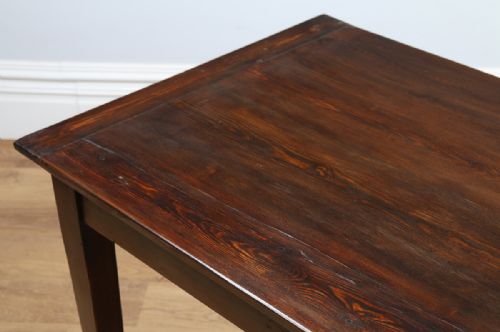 fig 4. French 7ft 2” Pine Farmhouse Refectory Table (Circa 1850)
