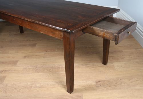 fig 8. French 7ft 2” Pine Farmhouse Refectory Table (Circa 1850)