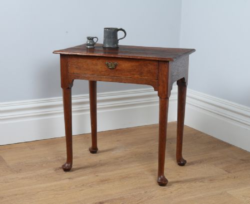 George II English Oak Side Table (Circa 1730)