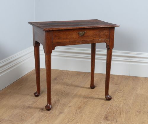 fig 3. George II English Oak Side Table (Circa 1730)
