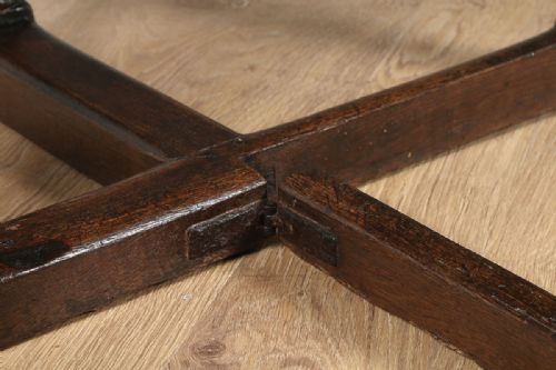 fig 9. Low Countries Early Oak Credence Table (Circa 1650)