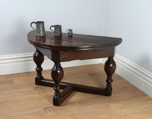 Low Countries Early Oak Credence Table (Circa 1650)