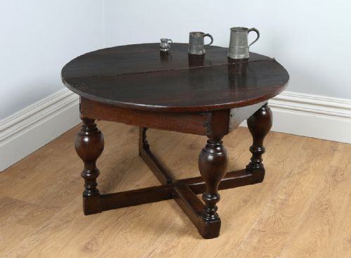 fig 1. Low Countries Early Oak Credence Table (Circa 1650)