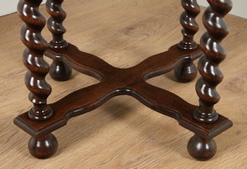 fig 8. Jacobean Style Oak Coffee Table (Circa 1920)