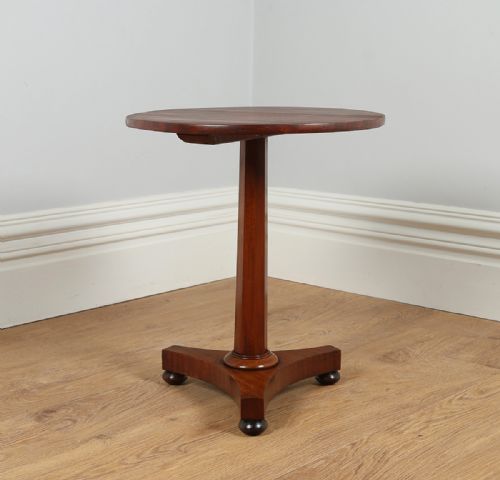 fig 3. William IV Mahogany Occasional Round Table (Circa 1830)