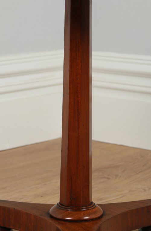 fig 6. William IV Mahogany Occasional Round Table (Circa 1830)