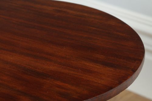 fig 5. William IV Mahogany Occasional Round Table (Circa 1830)