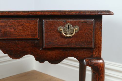 fig 7. George II English Lowboy Side Table (Circa 1740)