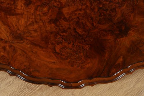 fig 8. Burr Walnut Circular Coffee Table (Circa 1920)