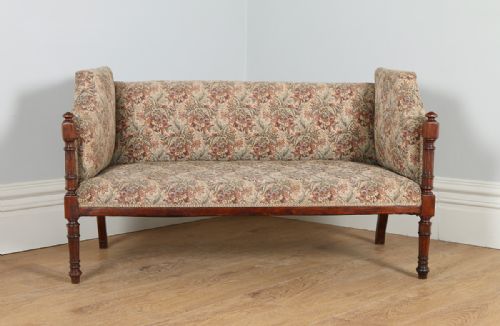 fig 1. French Louis XV1 Revival Walnut Couch (Circa 1850)