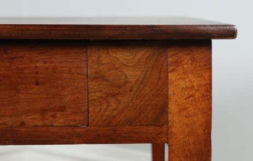 fig 4. French Cherry Wood Provincial Side Table (Circa 1820)