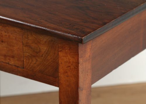 fig 5. French Cherry Wood Provincial Side Table (Circa 1820)