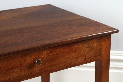 fig 6. French Cherry Wood Provincial Side Table (Circa 1820)