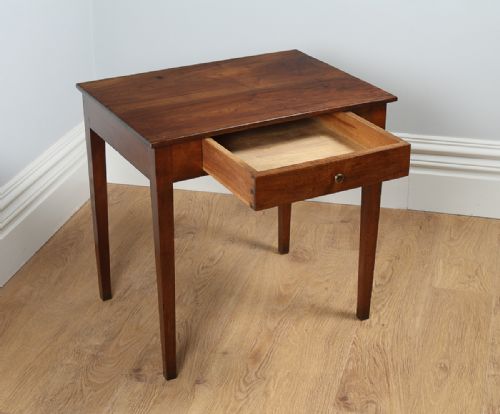 fig 7. French Cherry Wood Provincial Side Table (Circa 1820)