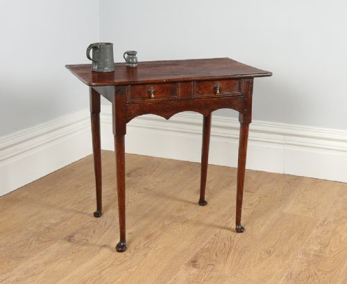 William & Mary English Oak Side Table (Circa 1690)