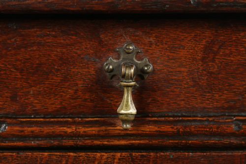 fig 4. William & Mary English Oak Side Table (Circa 1690)