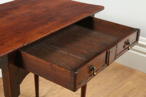 fig 6. William & Mary English Oak Side Table (Circa 1690)