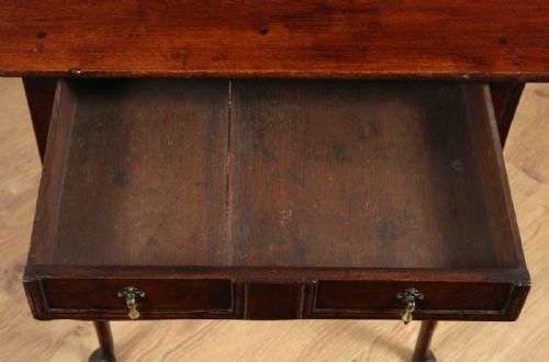 fig 7. William & Mary English Oak Side Table (Circa 1690)