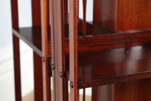 fig 8. Edwardian Mahogany Revolving Bookcase (Circa 1900)