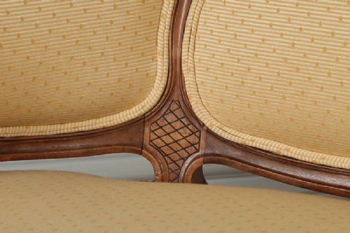 fig 5. French Louis Style Walnut Canapé Couch (Circa 1880)