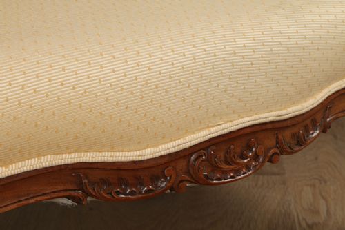 fig 8. French Louis Style Walnut Canapé Couch (Circa 1880)