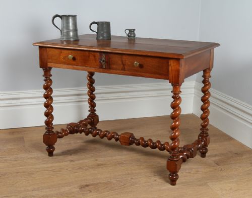 French Walnut Provincial Side Table (Circa 1880)