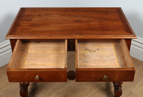fig 8. French Walnut Provincial Side Table (Circa 1880)