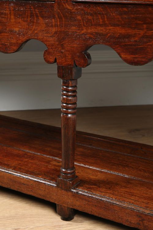fig 7. George III Welsh Oak Potboard Dresser (Circa 1780)